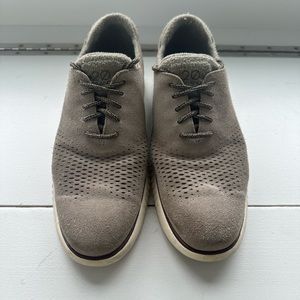 Cole Haan Zero Grand Laser Wingtip Suede Size 11